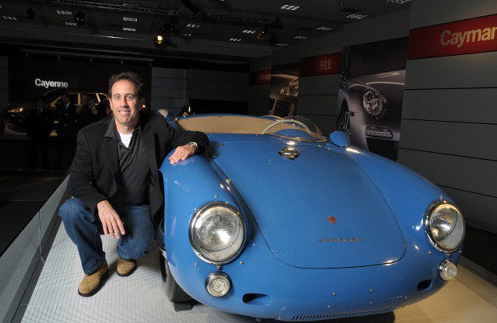 Jerry Seinfeld – 1955 Porsche 550 RS @DeanAutomotive / Twitter.com