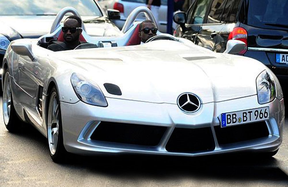 Kanye West – Mercedes SLR @Luxury4play / Twitter.com